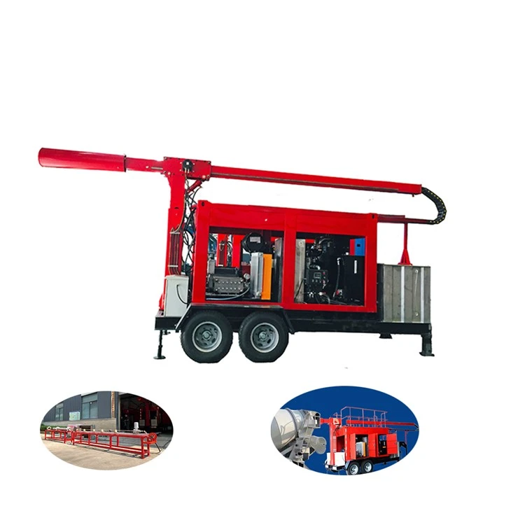 20000Psi 85Lpm Masina de hidro sablare pentru curatarea rezervorului de beton