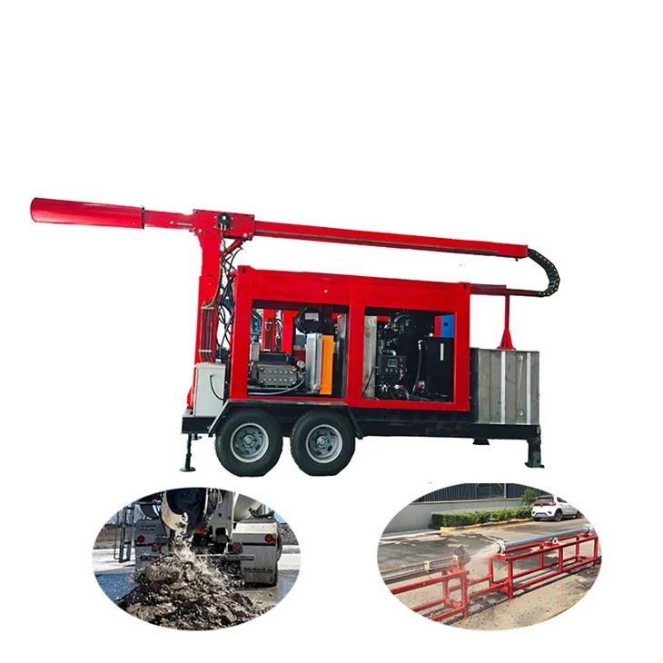 21000psi mixer de beton tambur hidro -blasting machia de explozie