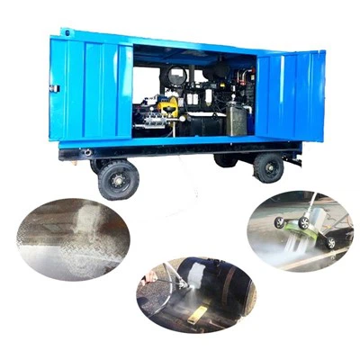 Rugina marină Îndepărtați echipamentul de sablare hidro