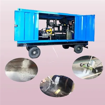 Mașină Ultra HydroJetting pentru îndepărtarea ruginii